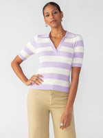 Load image into Gallery viewer, Prep Polo Rib Top
